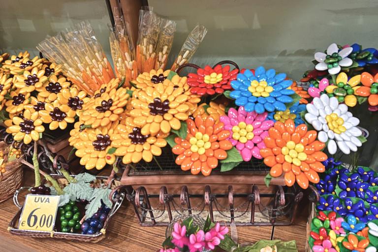 confetti flowers in sulmona