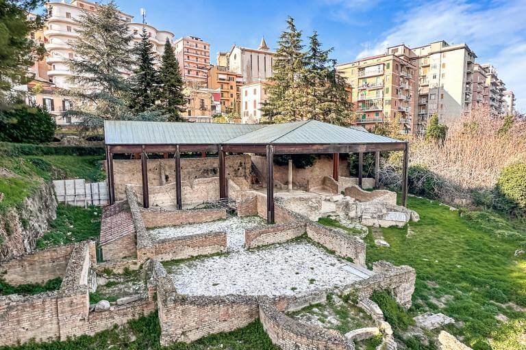 Roman thermal baths chieti