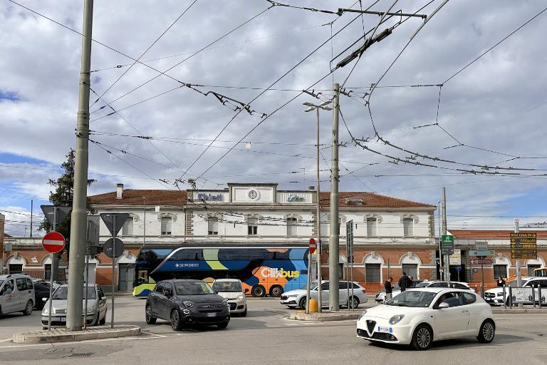bus station in Chieti Scalo