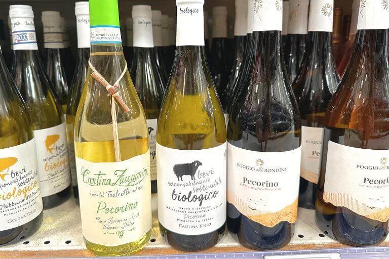 pecorino wine from Abruzzo