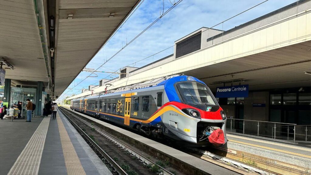 train in pescara italy