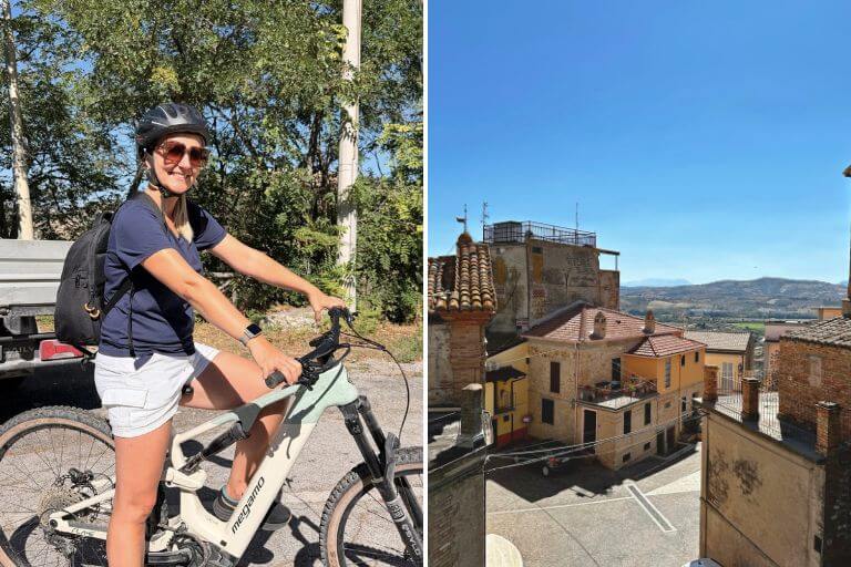 biking through the valley of abbeys