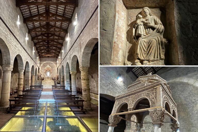 inside san clemente abbey